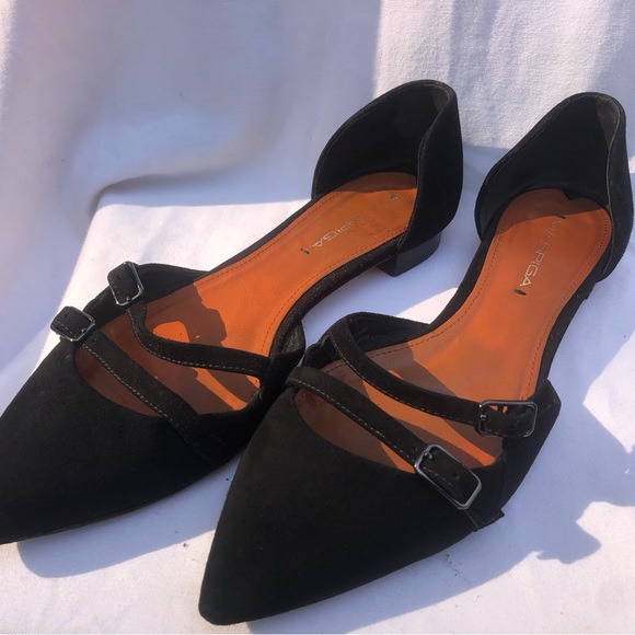 Buckle Ballet Flats - Picture 1 of 8